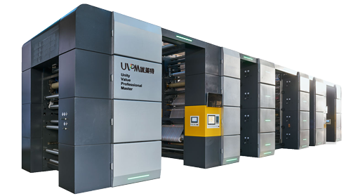 四色層疊式雙收雙放無溶劑凹版印刷機